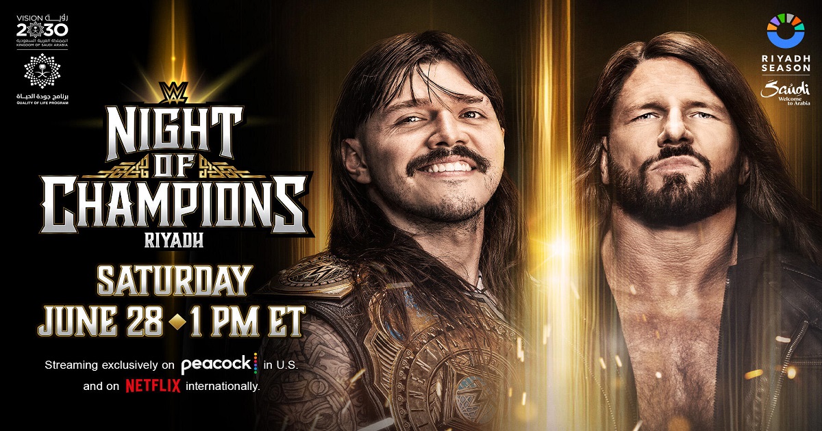 Night of Champions 2025 Dominik Mysterio AJ Styles