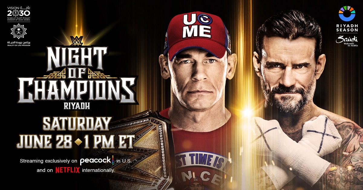 Night of Champions 2025 John Cena CM Punk