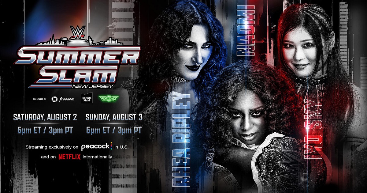 SummerSlam 2025 Rhea Ripley Naomi Iyo Sky