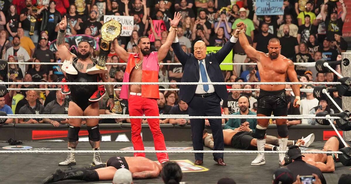 Bronson Reed Seth Rollins Bronn Breakker Paul Heyman
