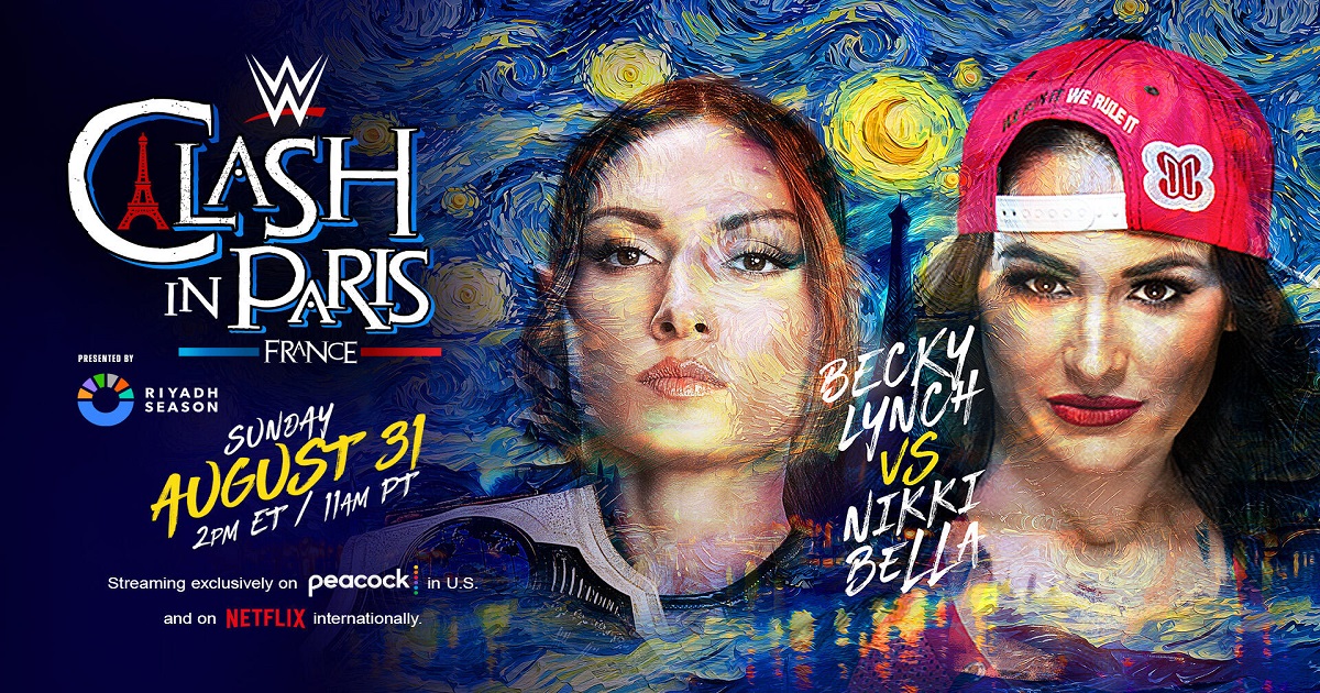 Clash in Paris 2025 Becky Lynch Nikki Bella