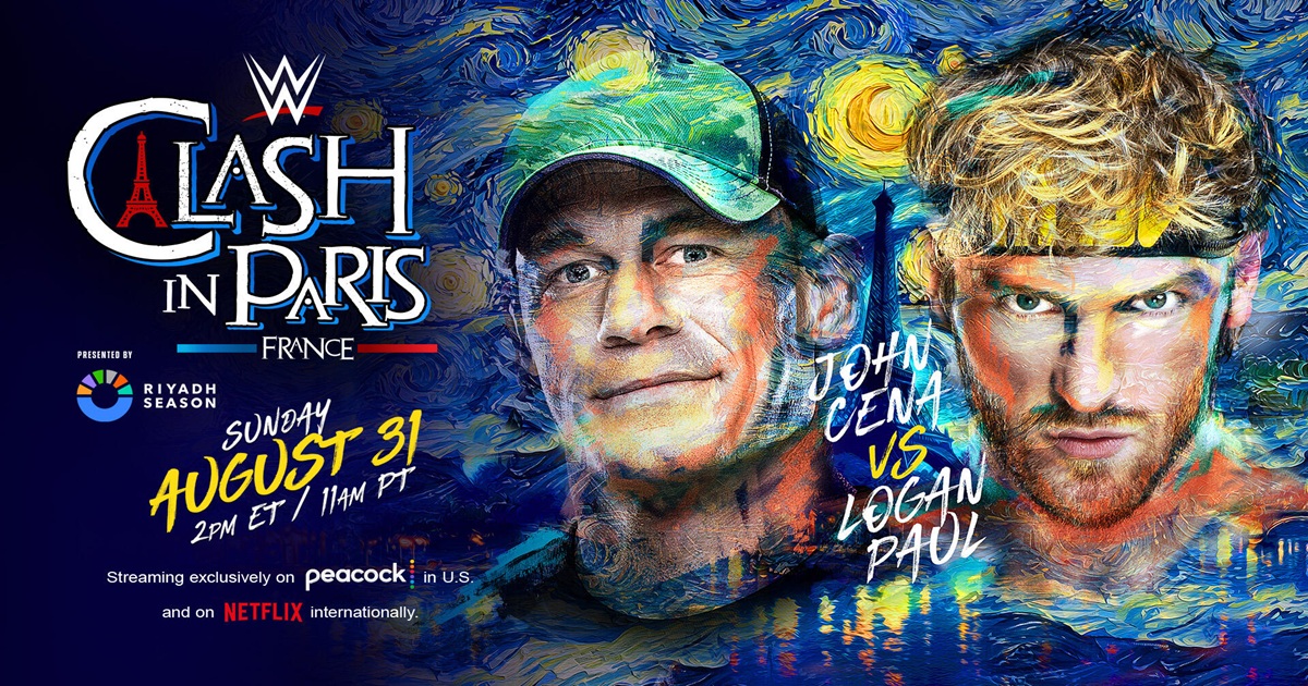 Clash in Paris 2025 John Cena Logan Paul