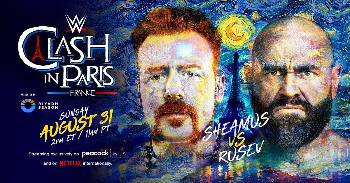 Clash in Paris 2025 Sheamus Rusev