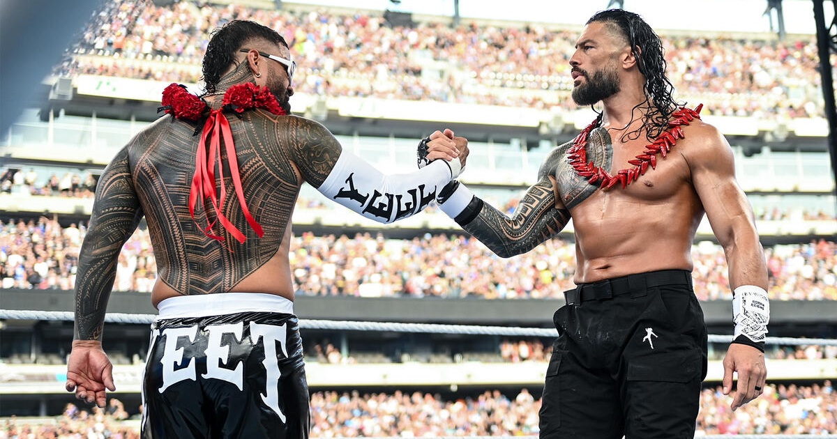 Jey Uso Roman Reigns