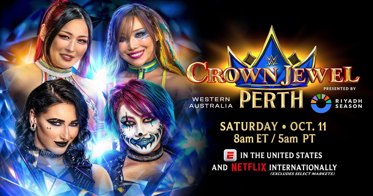 Crown Jewel 2025 Rhea Ripley Asuka
