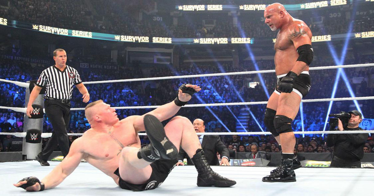 Goldberg Brock Lesnar