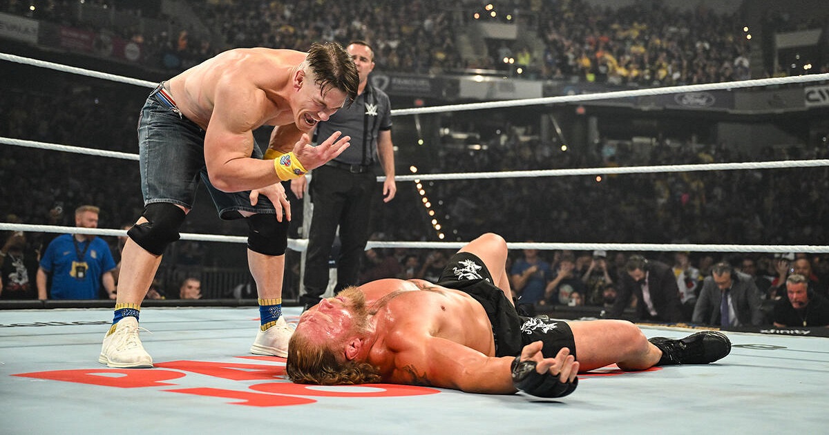 John Cena Brock Lesnar