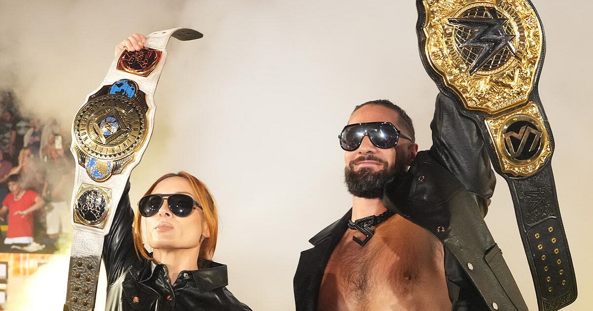 Seth Rollins Becky Lynch