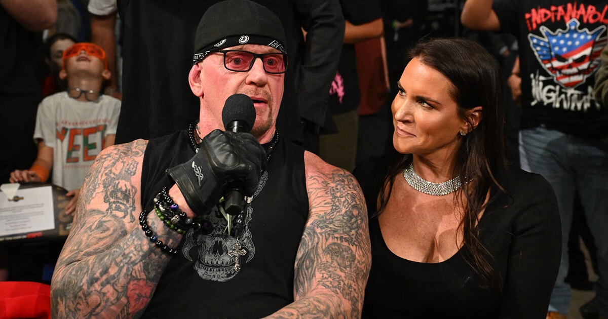 The Undertaker Stephanie McMahon