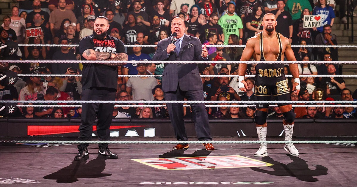 Bronson Reed Paul Heyman Bron Breakker The Vision