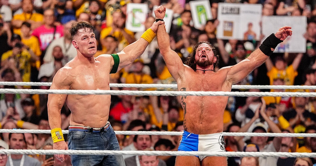 John Cena AJ Styles