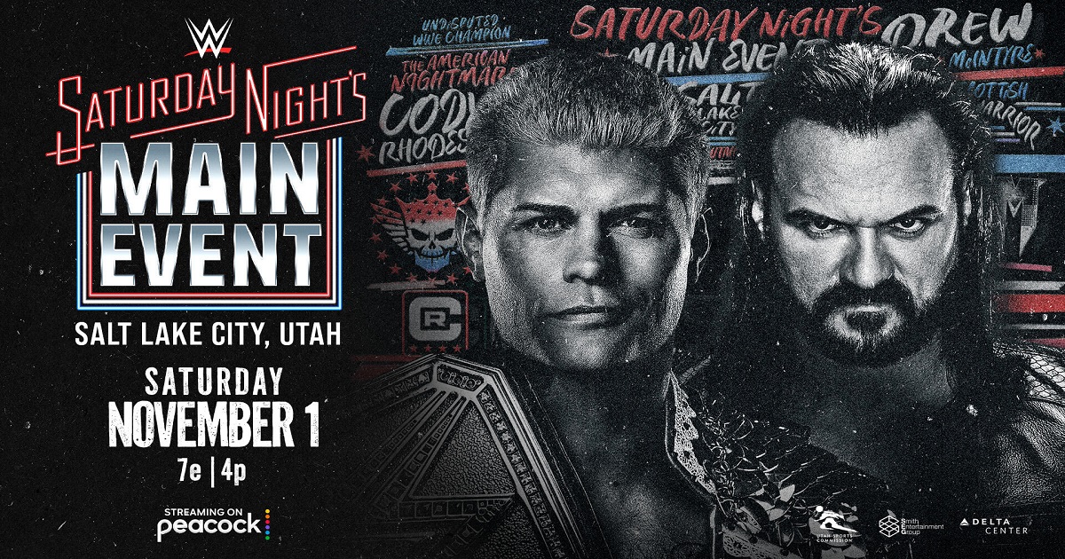 Saturday Night's Main Event Cody Rhodes Drew McIntyre