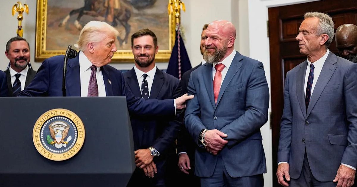 Triple H Donald Trump