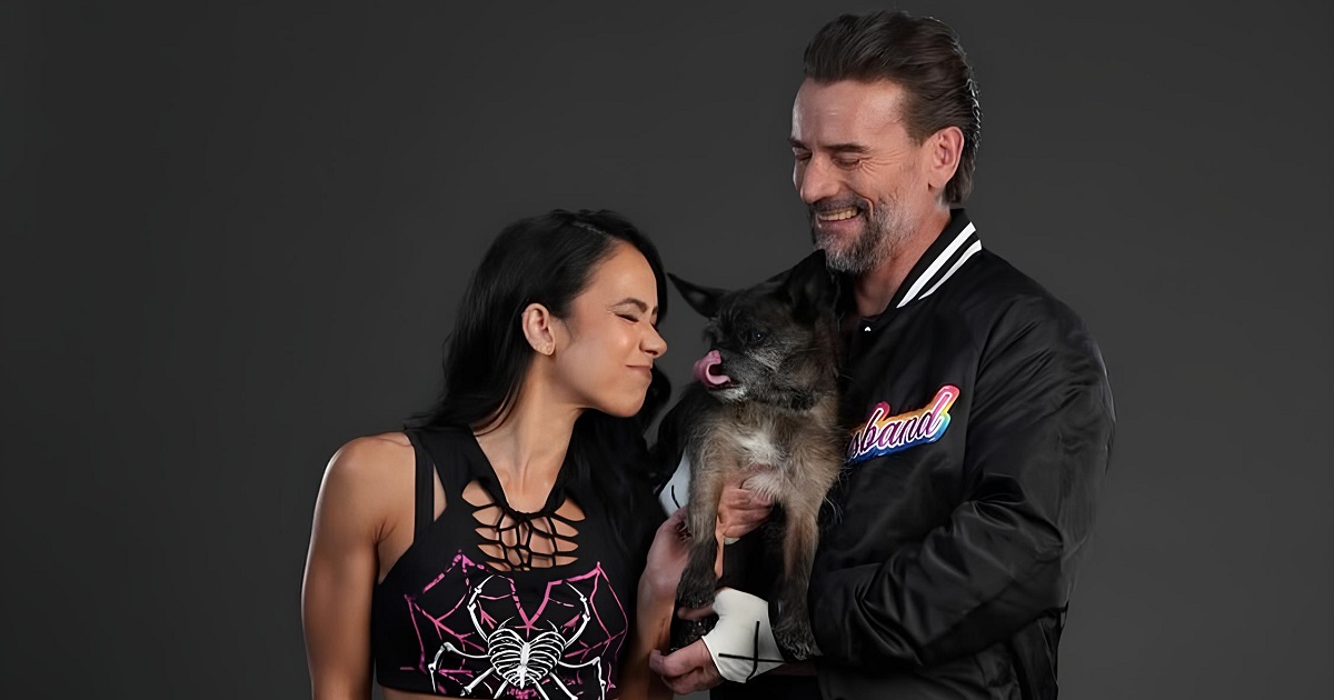 CM Punk AJ Lee Larry