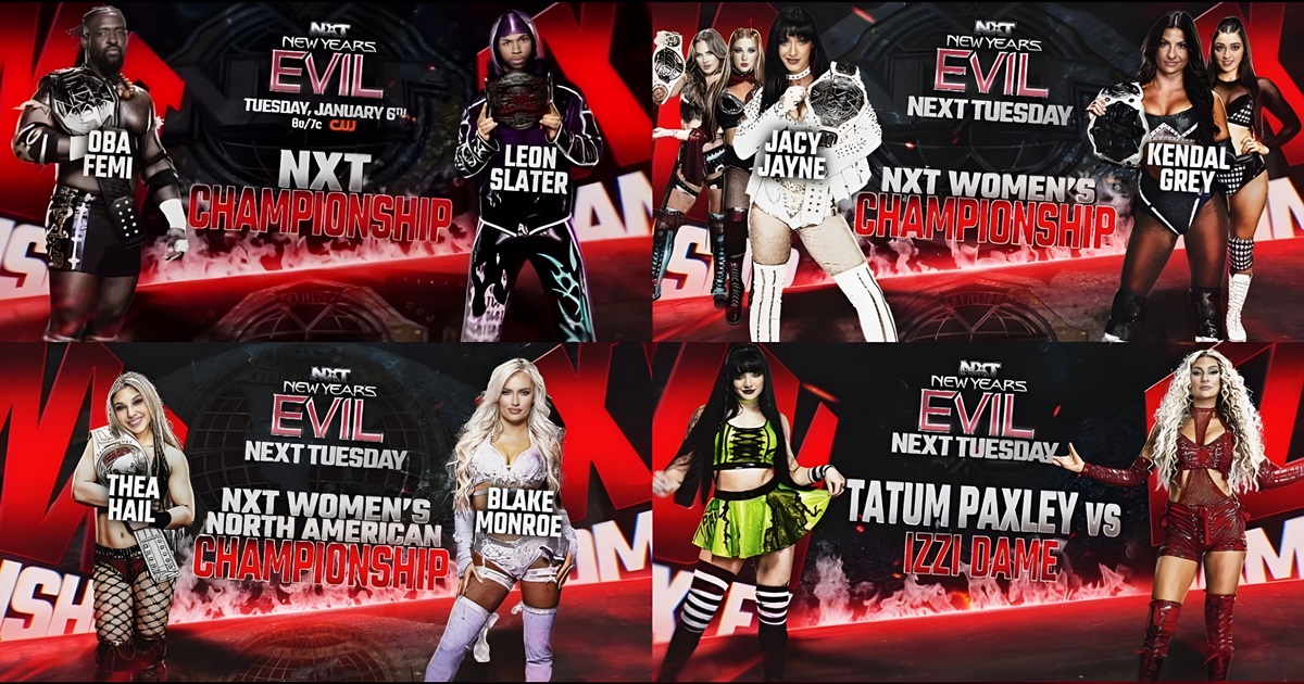 Risultati NXT New Year's Evil 2026