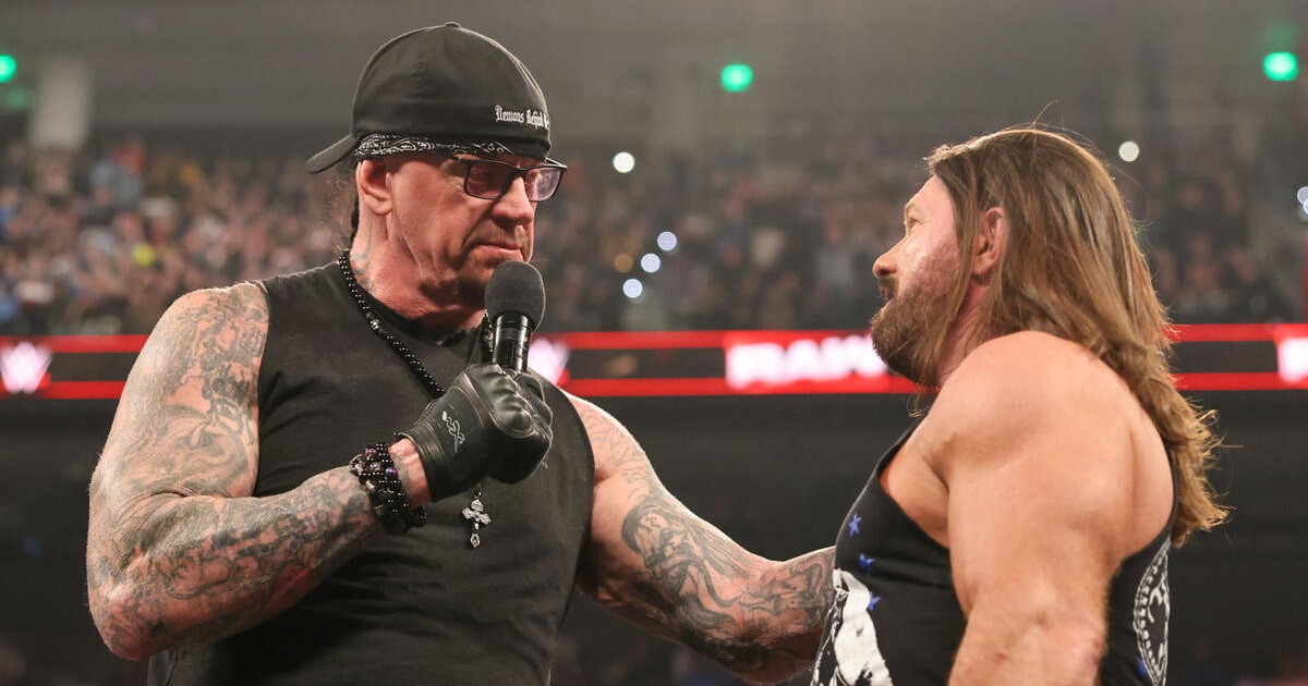 The Undertaker AJ Styles