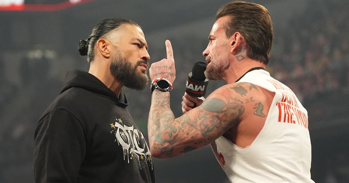 CM Punk Roman Reigns