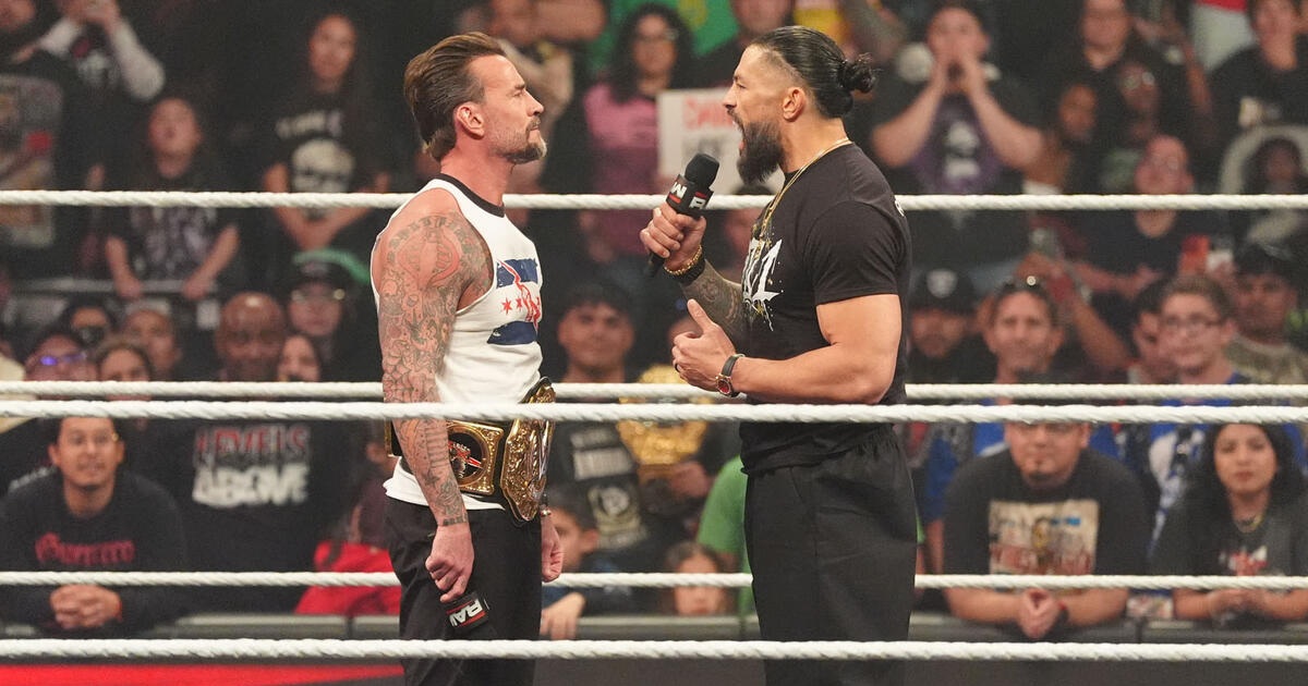CM Punk Roman Reigns