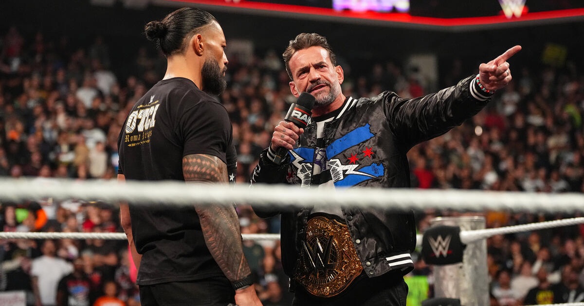 CM Punk Roman Reigns