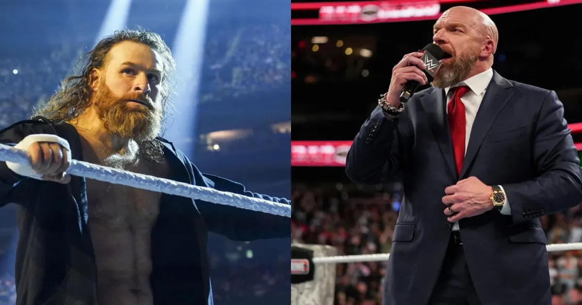 Triple H Sami Zayn