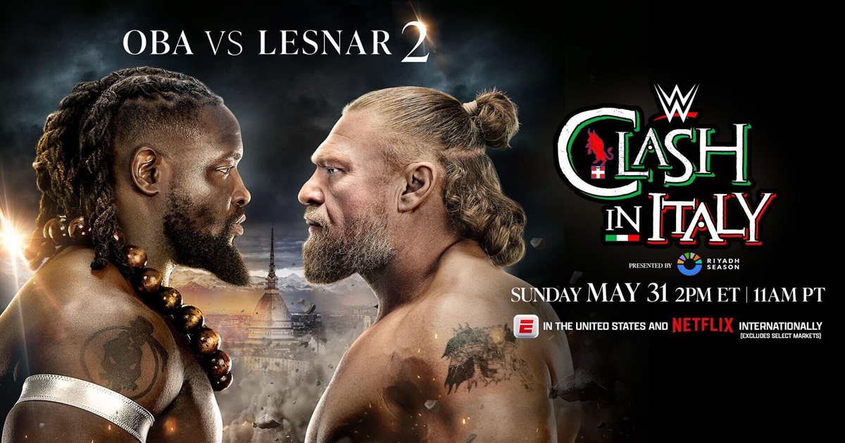Clash in Italy 2026 Brock Lesnar Oba Femi