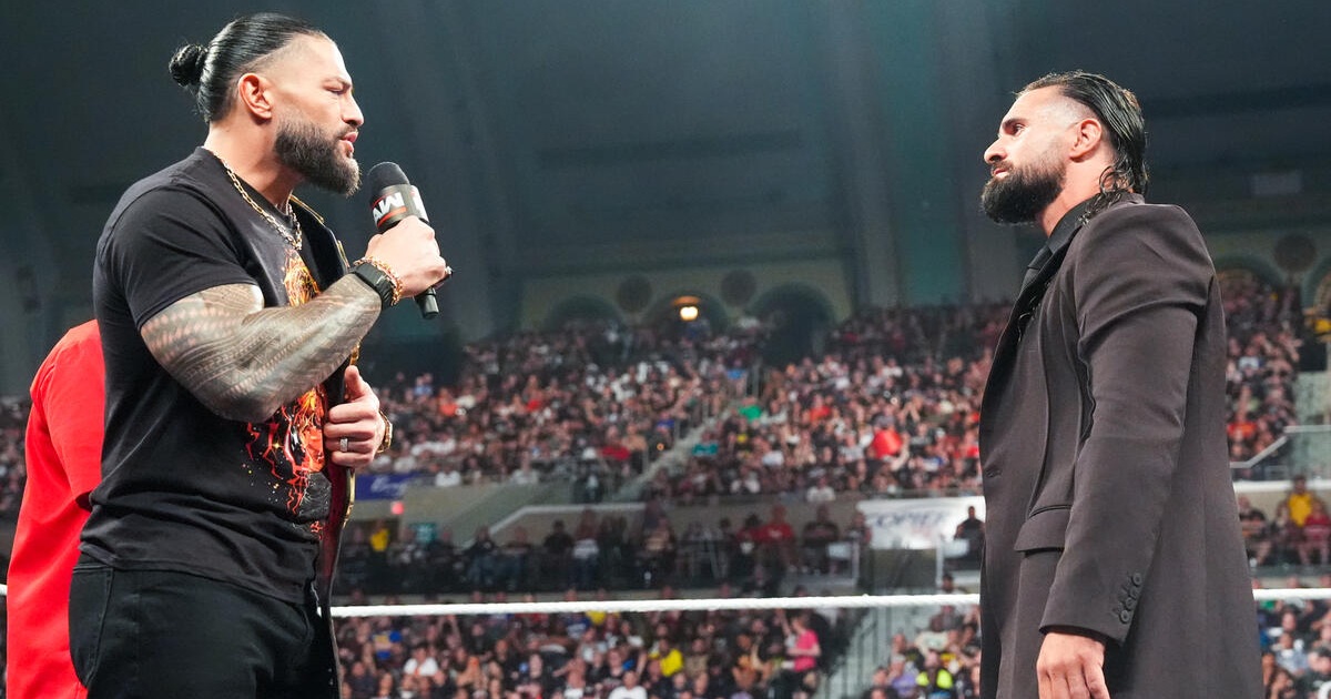 Roman Reigns Seth Rollins