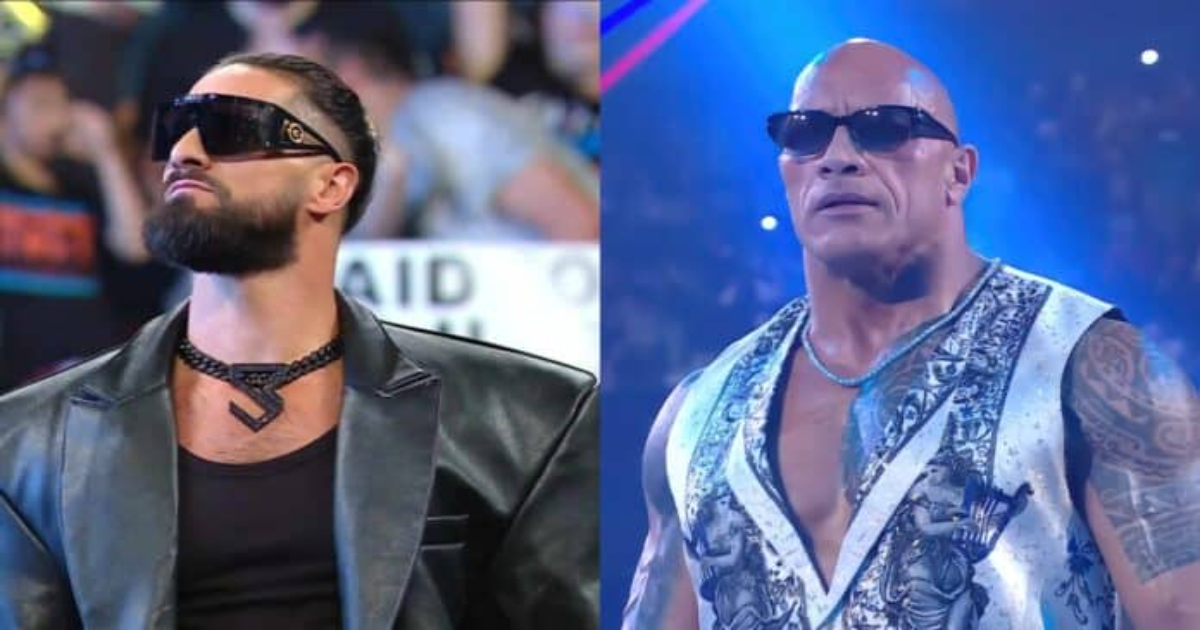 Seth Rollins The Rock