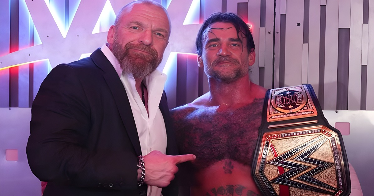 CM Punk Triple H