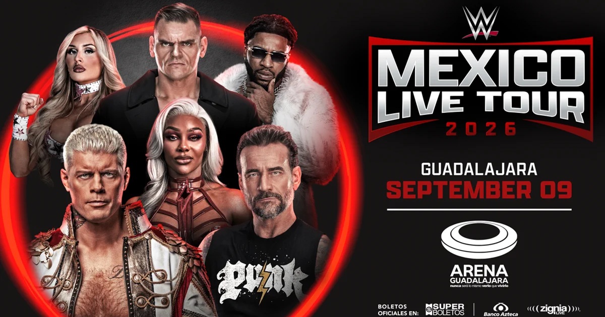WWE Mexico Live Tour Guadalajara