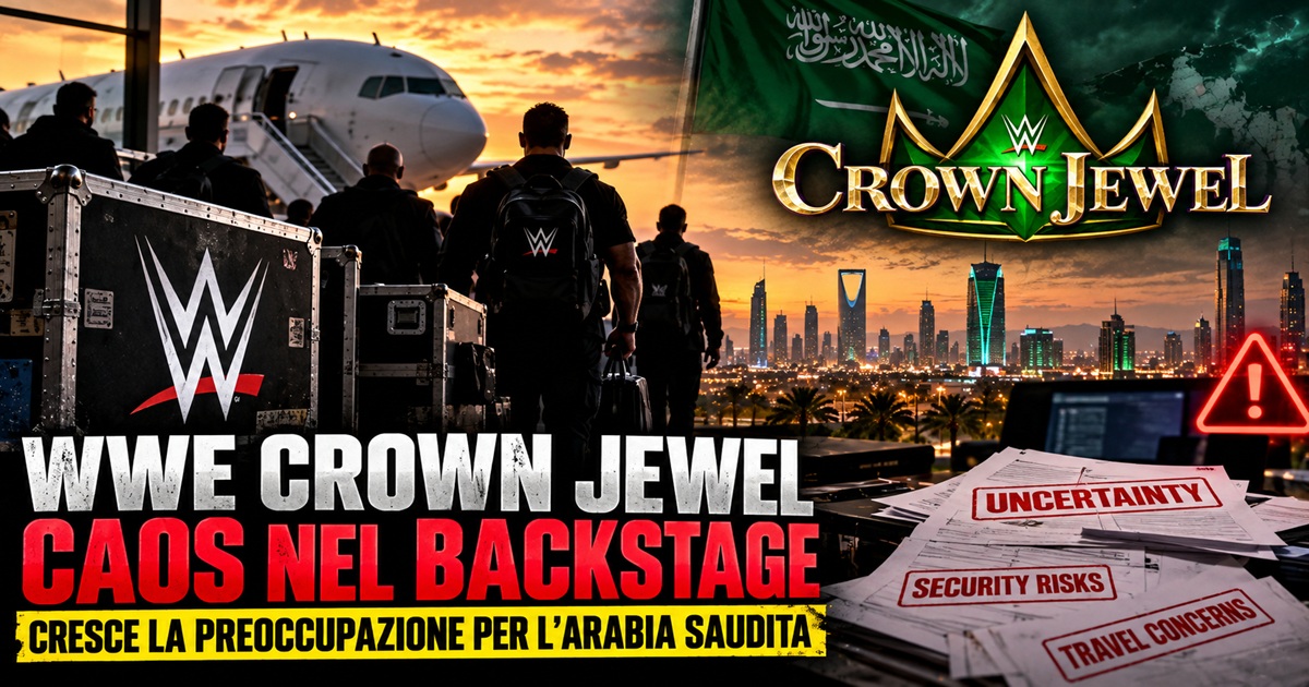 Crown Jewel 2026 caos