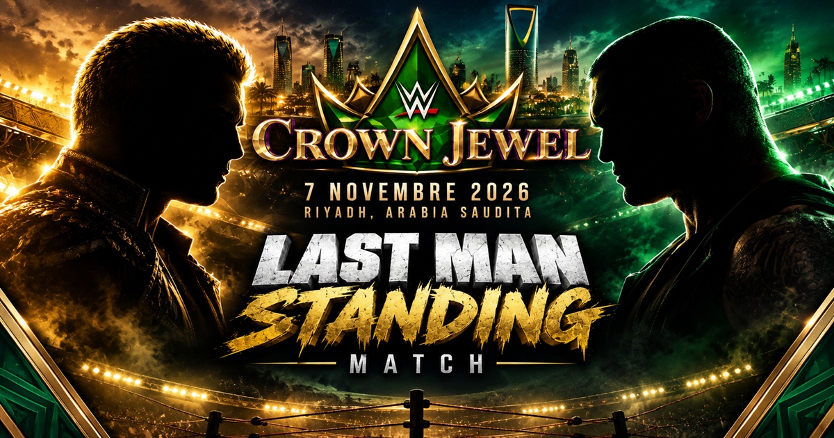 Crown Jewel Last Man Standing Match