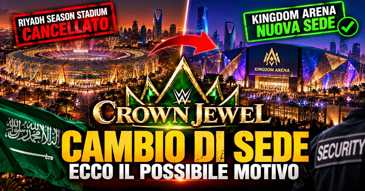 Crown Jewel cambio sede 1