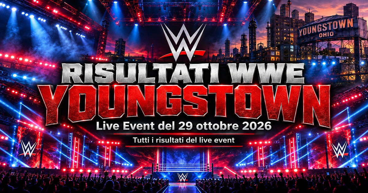 Risultati Live Event Youngstown 29-10-2026