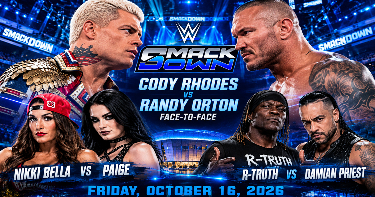 SmackDown 16 ottobre